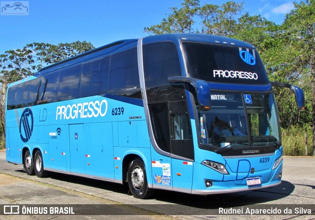 Auto Viação Progresso 6239 na cidade de Recife, Pernambuco, Brasil, por Rudnei Aparecido da Silva. ID da foto: 7763042.