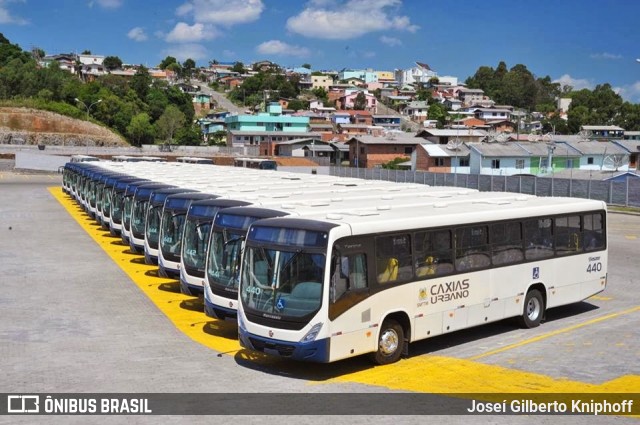 Visate - Viação Santa Tereza 440 na cidade de Caxias do Sul, Rio Grande do Sul, Brasil, por Joseí Gilberto Kniphoff. Número da foto: #7762973.