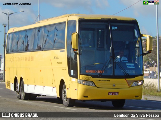 Viação Itapemirim 45627 na cidade de Caruaru, Pernambuco, Brasil, por Lenilson da Silva Pessoa. ID da foto: 7766700.