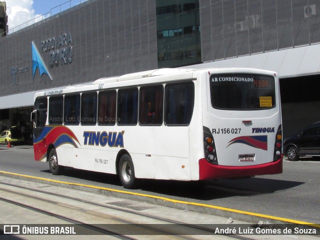 Transportadora Tinguá RJ 156.027 na cidade de Rio de Janeiro, Rio de Janeiro, Brasil, por André Luiz Gomes de Souza. ID da foto: 7767675.