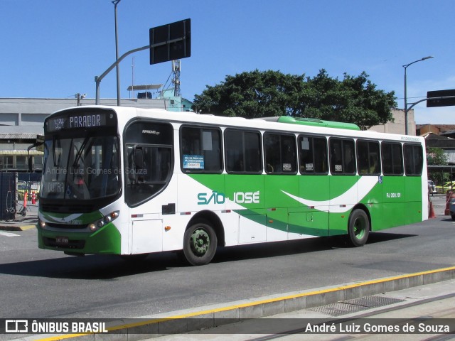 Viação São José RJ 200.101 na cidade de Rio de Janeiro, Rio de Janeiro, Brasil, por André Luiz Gomes de Souza. ID da foto: 7767689.