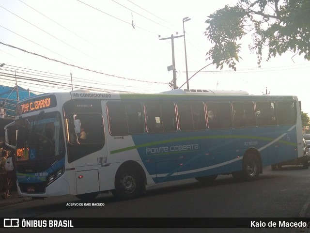 Viação Ponte Coberta RJ 190.080 na cidade de Rio de Janeiro, Rio de Janeiro, Brasil, por Kaio de Macedo. Número da foto: #7767933.