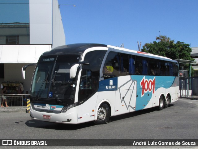 Auto Viação 1001 RJ 108.1087 na cidade de Rio de Janeiro, Rio de Janeiro, Brasil, por André Luiz Gomes de Souza. Número da foto: #7766760.