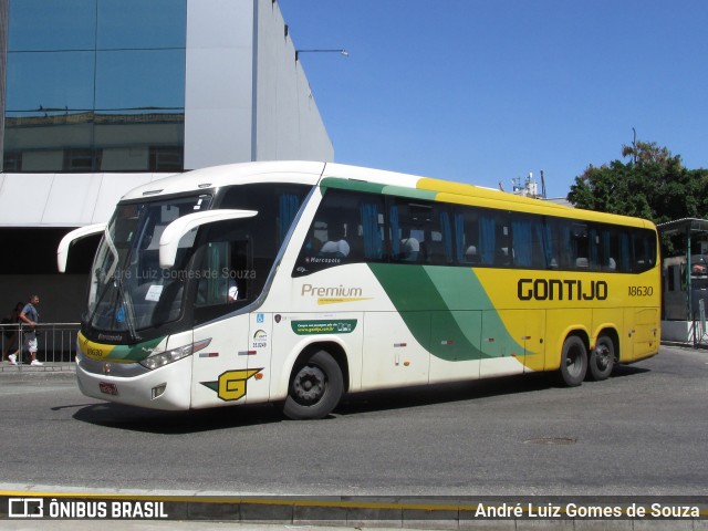 Empresa Gontijo de Transportes 18630 na cidade de Rio de Janeiro, Rio de Janeiro, Brasil, por André Luiz Gomes de Souza. Número da foto: #7767441.
