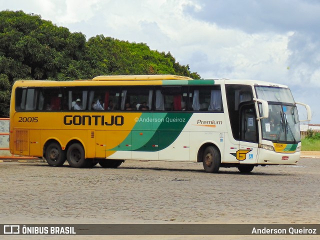 Empresa Gontijo de Transportes 20015 na cidade de Vitória da Conquista, Bahia, Brasil, por Anderson Queiroz. ID da foto: 7766406.