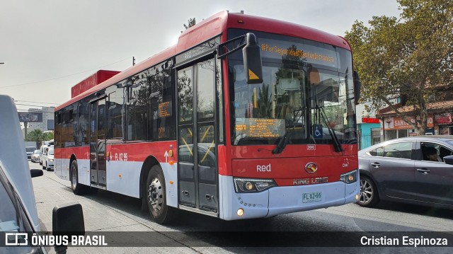 Subus 3001 na cidade de La Cisterna, Santiago, Metropolitana de Santiago, Chile, por Cristian Espinoza. Número da foto: #7765913.