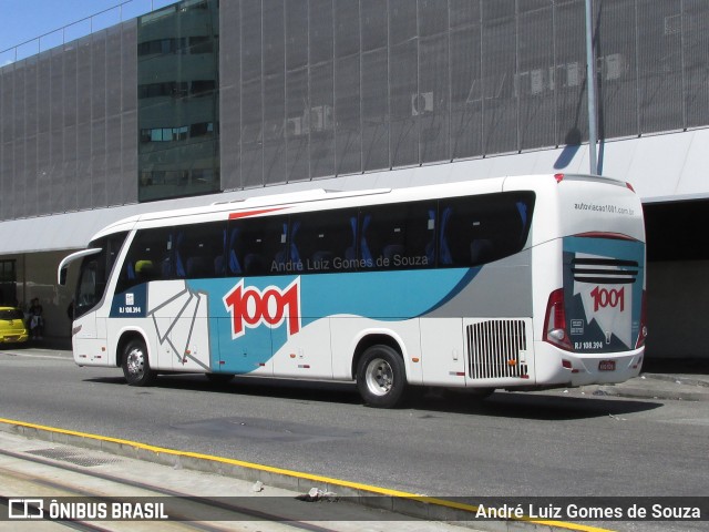 Auto Viação 1001 RJ 108.394 na cidade de Rio de Janeiro, Rio de Janeiro, Brasil, por André Luiz Gomes de Souza. Número da foto: #7767712.