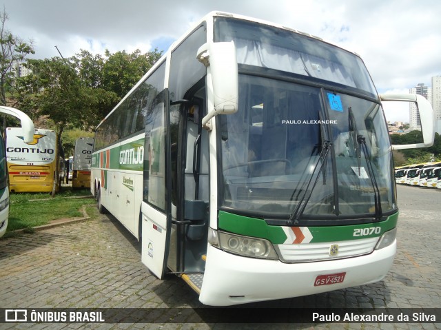 Empresa Gontijo de Transportes 21070 na cidade de Belo Horizonte, Minas Gerais, Brasil, por Paulo Alexandre da Silva. ID da foto: 7766331.