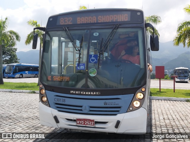 Transportes Futuro C30138 na cidade de Rio de Janeiro, Rio de Janeiro, Brasil, por Jorge Gonçalves. Número da foto: #7765819.