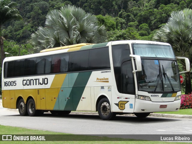 Empresa Gontijo de Transportes 16005 na cidade de Domingos Martins, Espírito Santo, Brasil, por Lucas Ribeiro. ID da foto: 7766419.