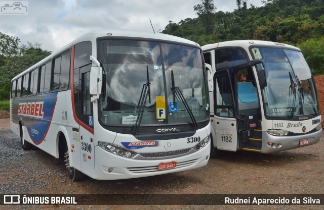 Starbel Transporte e Turismo 3300 na cidade de Guararema, São Paulo, Brasil, por Rudnei Aparecido da Silva. ID da foto: 7765968.