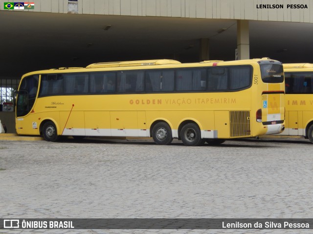 Viação Itapemirim 5001 na cidade de Caruaru, Pernambuco, Brasil, por Lenilson da Silva Pessoa. ID da foto: 7767345.