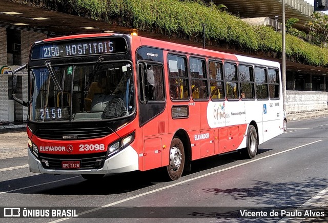 Laguna Auto Ônibus 23098 na cidade de Belo Horizonte, Minas Gerais, Brasil, por Vicente de Paulo Alves. ID da foto: 7767620.