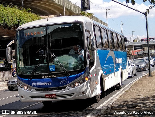 Viação Itaúna 1770 na cidade de Belo Horizonte, Minas Gerais, Brasil, por Vicente de Paulo Alves. Número da foto: #7767921.