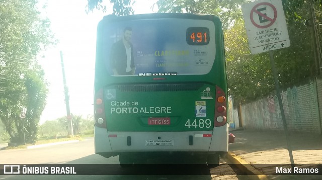 VAP - Viação Alto Petrópolis 4489 na cidade de Porto Alegre, Rio Grande do Sul, Brasil, por Max Ramos. Número da foto: #7767877.