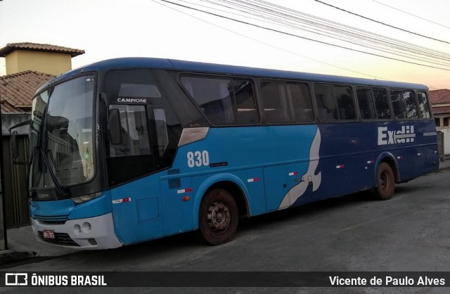 Exdil - Expresso Divinopolitano 830 na cidade de Itaúna, Minas Gerais, Brasil, por Vicente de Paulo Alves. ID da foto: 7771545.