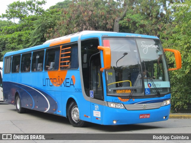 Litorânea Transportes Coletivos 5090 na cidade de São Paulo, São Paulo, Brasil, por Rodrigo Coimbra. Número da foto: #7769339.