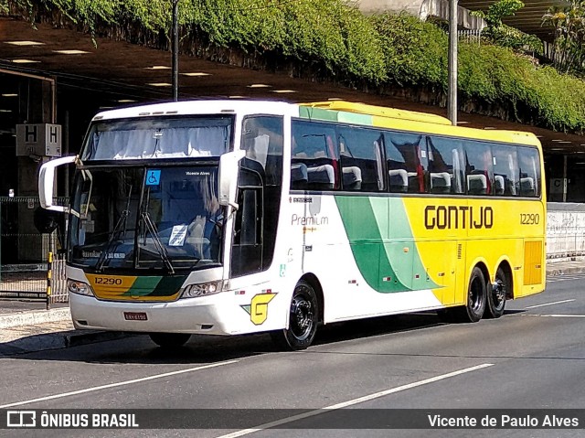 Empresa Gontijo de Transportes 12290 na cidade de Belo Horizonte, Minas Gerais, Brasil, por Vicente de Paulo Alves. ID da foto: 7769753.