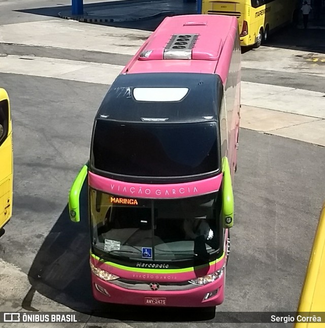 Viação Garcia 7219 na cidade de Rio de Janeiro, Rio de Janeiro, Brasil, por Sergio Corrêa. Número da foto: #7769007.