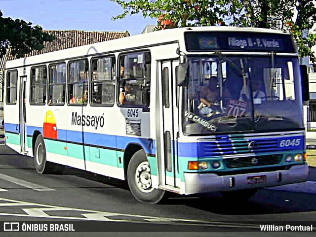 Empresa Auto Viação Massayó 6045 na cidade de Maceió, Alagoas, Brasil, por Willian Pontual. Número da foto: #7771761.
