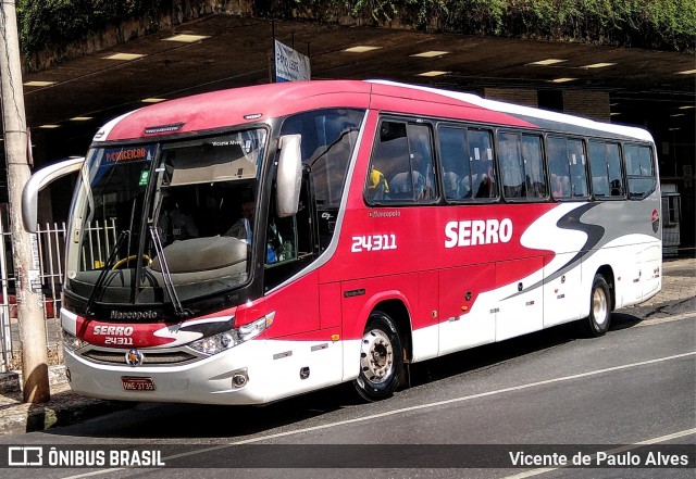 Viação Serro 24311 na cidade de Belo Horizonte, Minas Gerais, Brasil, por Vicente de Paulo Alves. ID da foto: 7768951.