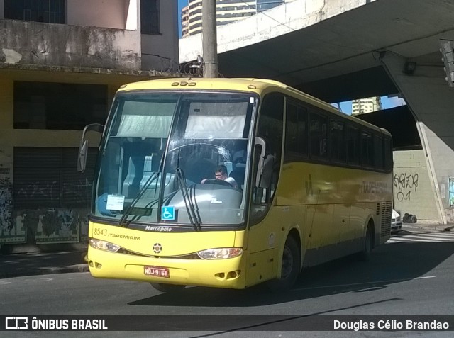 Viação Itapemirim 8543 na cidade de Belo Horizonte, Minas Gerais, Brasil, por Douglas Célio Brandao. Número da foto: #7769823.