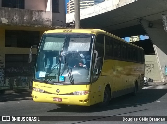 Viação Itapemirim 8543 na cidade de Belo Horizonte, Minas Gerais, Brasil, por Douglas Célio Brandao. ID da foto: 7769823.