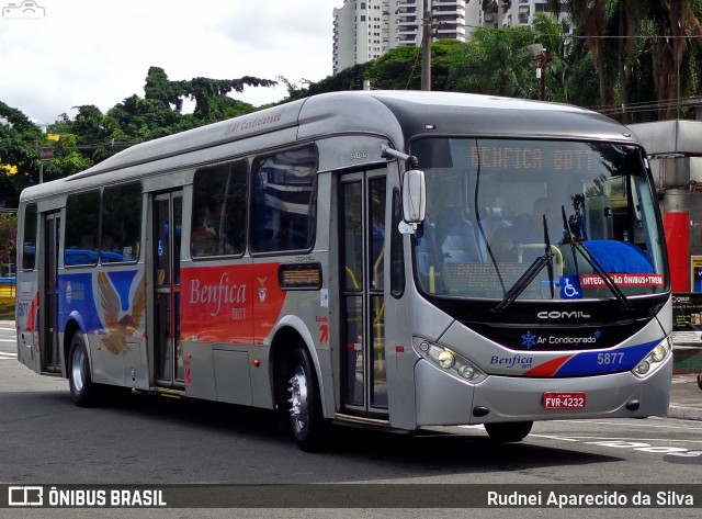 BBTT - Benfica Barueri Transporte e Turismo 5877 na cidade de São Paulo, São Paulo, Brasil, por Rudnei Aparecido da Silva. Número da foto: #7768485.