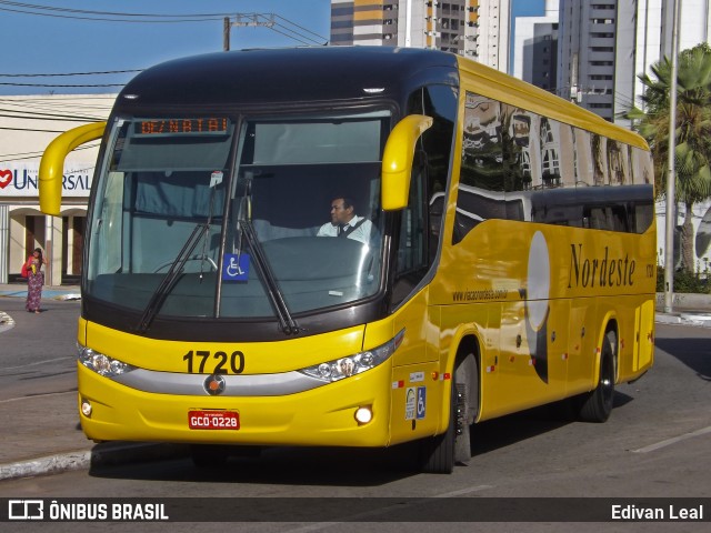 Viação Nordeste 1720 na cidade de Natal, Rio Grande do Norte, Brasil, por Edivan Leal. ID da foto: 7773113.