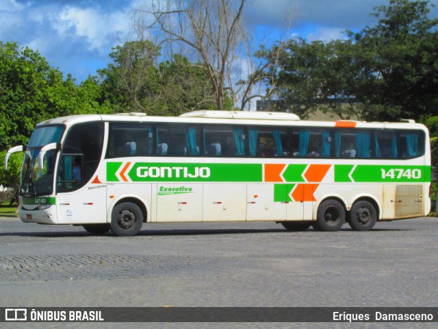 Empresa Gontijo de Transportes 14740 na cidade de Eunápolis, Bahia, Brasil, por Eriques  Damasceno. Número da foto: #7772587.