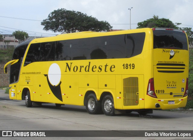 Viação Nordeste 1819 na cidade de Natal, Rio Grande do Norte, Brasil, por Danilo Vitorino Lopes. Número da foto: #7775232.
