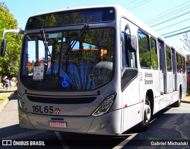 Viação Tamandaré 16L65 na cidade de Curitiba, Paraná, Brasil, por Gabriel Michalski. ID da foto: 7773637.