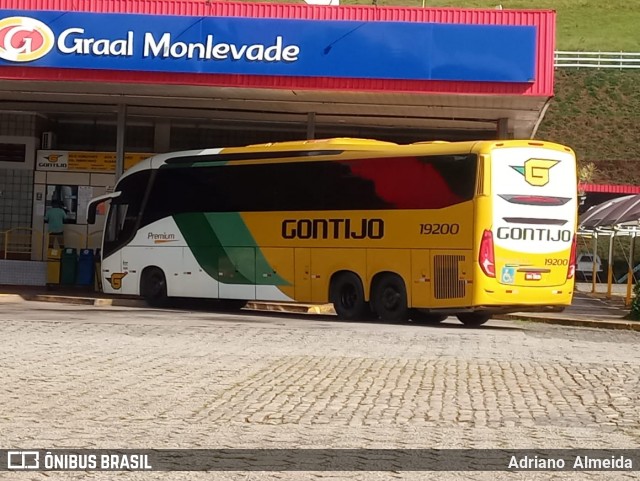 Empresa Gontijo de Transportes 19200 na cidade de João Monlevade, Minas Gerais, Brasil, por Adriano  Almeida. Número da foto: #7775638.