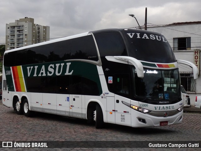 Viasul - Auto Viação Venâncio Aires 15000 na cidade de Joinville, Santa Catarina, Brasil, por Gustavo Campos Gatti. ID da foto: 7772213.