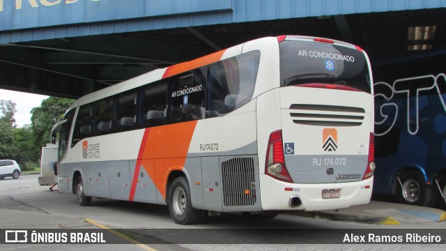 Viação Cidade do Aço RJ 174.072 na cidade de Resende, Rio de Janeiro, Brasil, por Alex Ramos Ribeiro. Número da foto: #7775101.