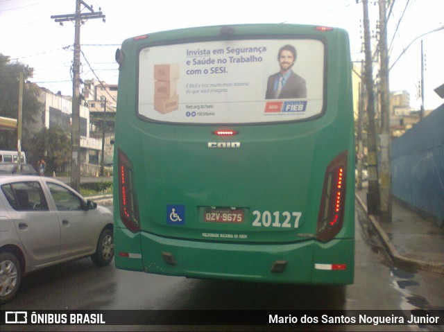 OT Trans - Ótima Salvador Transportes 20127 na cidade de Salvador, Bahia, Brasil, por Mario dos Santos Nogueira Junior. Número da foto: #7775757.
