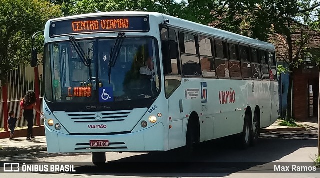 Empresa de Transporte Coletivo Viamão 8260 na cidade de Viamão, Rio Grande do Sul, Brasil, por Max Ramos. ID da foto: 7774442.