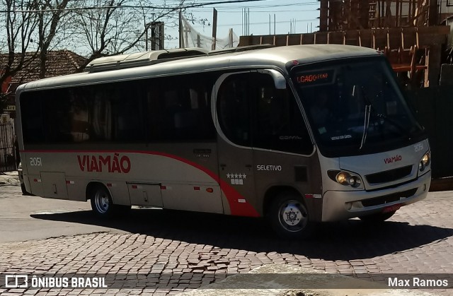 Empresa de Transporte Coletivo Viamão 2051 na cidade de Viamão, Rio Grande do Sul, Brasil, por Max Ramos. ID da foto: 7774409.