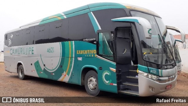 Auto Viação Camurujipe 4621 na cidade de Maracás, Bahia, Brasil, por Rafael Freitas. ID da foto: 7774070.