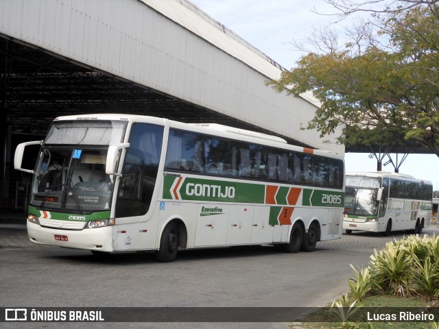 Empresa Gontijo de Transportes 21085 na cidade de Vitória, Espírito Santo, Brasil, por Lucas Ribeiro. Número da foto: #7772690.