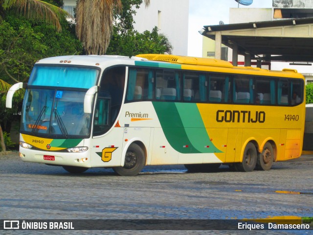 Empresa Gontijo de Transportes 14140 na cidade de Eunápolis, Bahia, Brasil, por Eriques  Damasceno. ID da foto: 7772602.