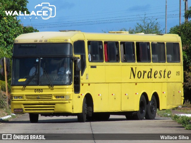 Viação Nordeste 0150 na cidade de Natal, Rio Grande do Norte, Brasil, por Wallace Silva. Número da foto: #7773754.