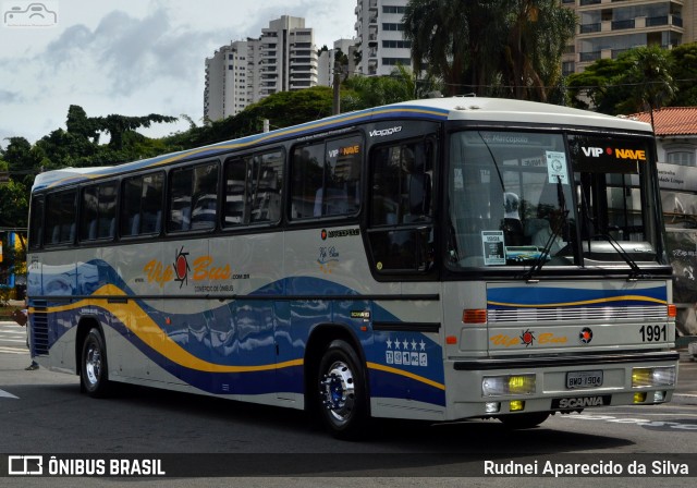 Vip Bus Comércio de Ônibus 1991 na cidade de São Paulo, São Paulo, Brasil, por Rudnei Aparecido da Silva. Número da foto: #7772337.