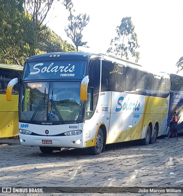 Solaris Turismo 1001 na cidade de Passa Quatro, Minas Gerais, Brasil, por João Marcos William. Número da foto: #7773950.