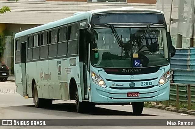 Transportes Coletivos Itapuã 22013 na cidade de Viamão, Rio Grande do Sul, Brasil, por Max Ramos. Número da foto: #7777459.