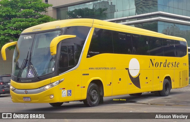 Viação Nordeste 1710 na cidade de Fortaleza, Ceará, Brasil, por Alisson Wesley. Número da foto: #7779484.