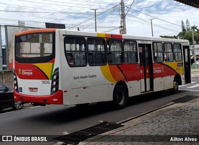 Auto Viação Suzano 1906 na cidade de Olímpia, São Paulo, Brasil, por Ailton Alves. Número da foto: #7777838.