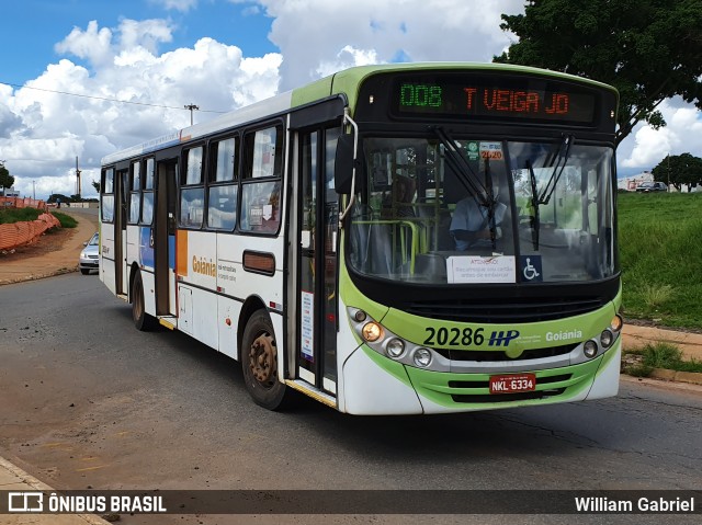 HP Transportes Coletivos 20286 na cidade de Goiânia, Goiás, Brasil, por William Gabriel. Número da foto: #7776405.