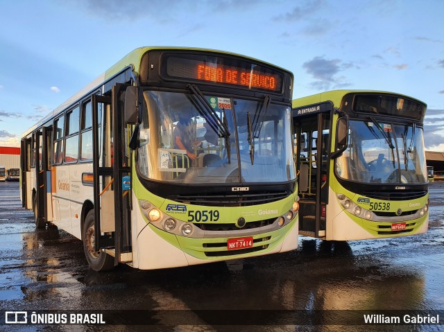 Rápido Araguaia 50519 na cidade de Goiânia, Goiás, Brasil, por William Gabriel. Número da foto: #7776396.