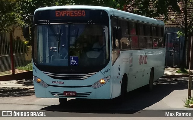 Empresa de Transporte Coletivo Viamão 9083 na cidade de Viamão, Rio Grande do Sul, Brasil, por Max Ramos. Número da foto: #7777474.